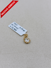 Load image into Gallery viewer, 18 Kt (750) Yellow Gold Light Point with Zircon
