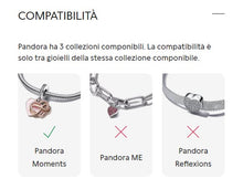 Load image into Gallery viewer, Bracciale Moments con Chiusura a Cuore
