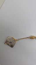 Cargar y reproducir el video en el visor de la galería, ORO 18 KT Catena Ungari con pendente Cod 2550
