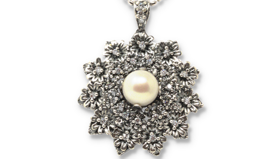 Collana Primule in Argento 925 Maestro Riverso Prm08/P