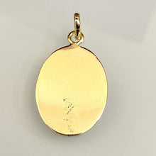Load image into Gallery viewer, 18Kt yellow gold pendant Pope John Paul II 00176
