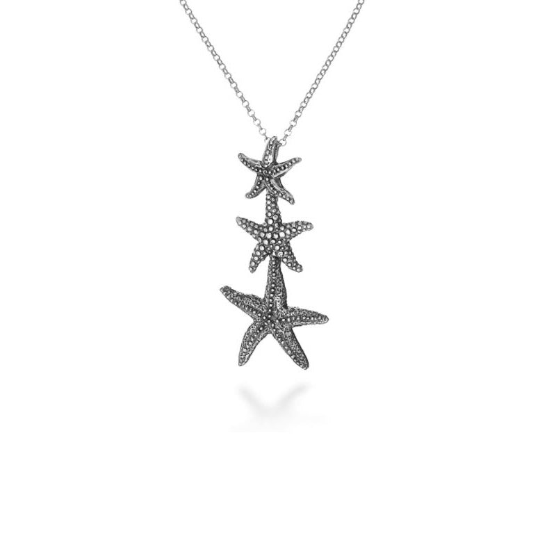 Women's necklace in 925 Silver Starfish Giovanni Raspini 07603