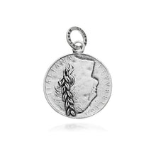 Load image into Gallery viewer, Charm in 925 Silver 100 Lire Giovanni Raspini 09460
