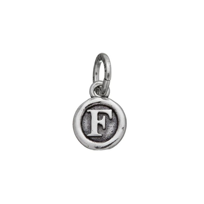 925 Silver Charm Letter 