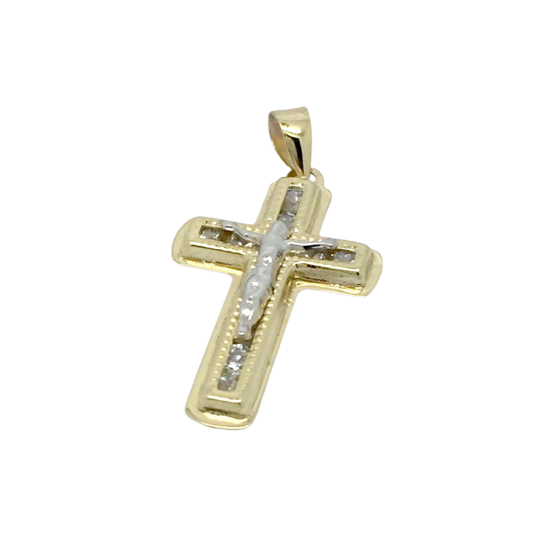 Pendant With Jesus in 18 kt Gold 0975