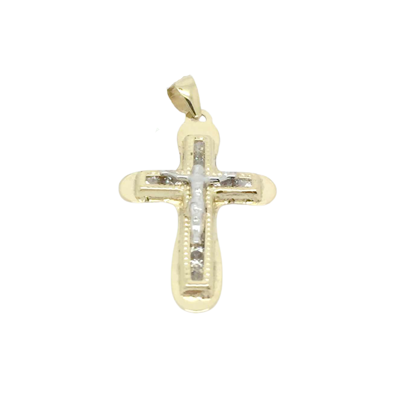 Pendant With Jesus in 18 kt Gold 0977