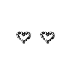 Pendientes de mujer en Plata 925 Corazón Perlage Giovanni Raspini 10149