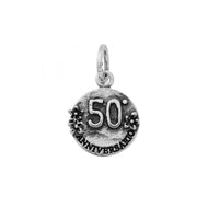 Charm in Argento 925 Medaglia 50° Anniversario Giovanni Raspini 10284