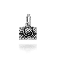 Carica l&#39;immagine nel visualizzatore di Gallery, Charm in Argento 925 Borsa Matelassè Giovanni Raspini 10285

