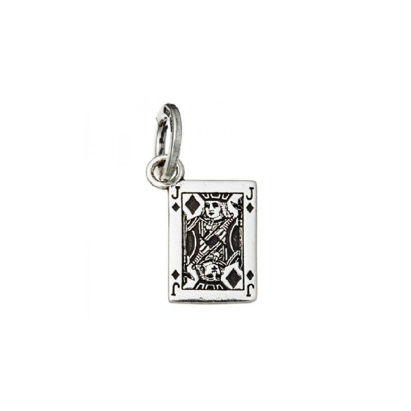 Charm en Plata 925 Sota de Diamantes Giovanni Raspini 10432 