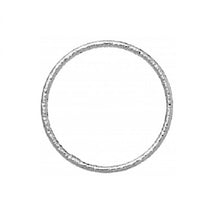 Cargar imagen en el visor de la galería, Pulsera de mujer en plata 925 martillada Bangle Giovanni Raspini 10498
