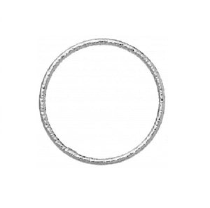 Women's bracelet in 925 hammered silver Bangle Giovanni Raspini 10498