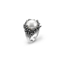 Load image into Gallery viewer, Ring in 925 Silver Anemone Giovanni Raspini 10563

