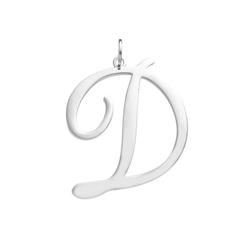 Charm in 925 Silver Letter ''D'' Juliet Grande Giovanni Raspini 10775