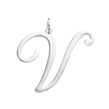 Load image into Gallery viewer, Charm in 925 Silver Letter &#39;&#39;V&#39;&#39; Juliet Giovanni Raspini 10793
