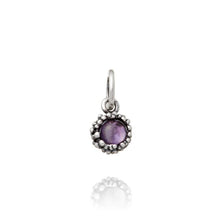 Load image into Gallery viewer, Charm in 925 Silver Amethyst Perlage Giovanni Raspini 10859 
