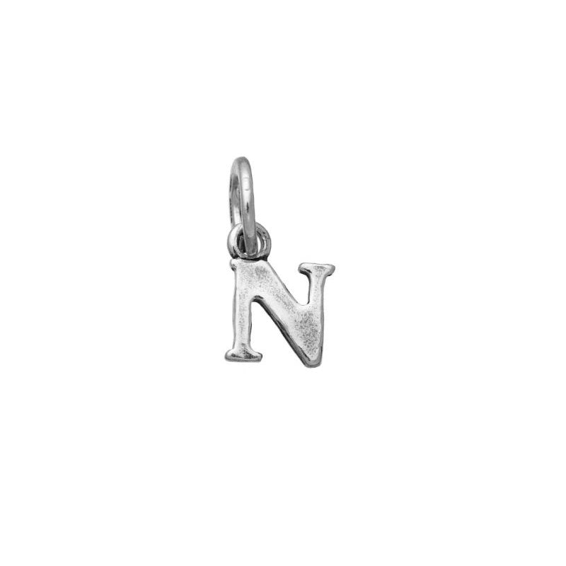 Charm in Argento 925 Lettera Mini Logo ''N'' Giovanni Raspini 10889
