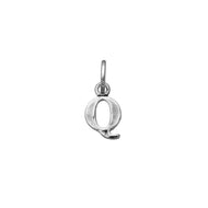 Charm in Argento 925 Lettera Mini Logo ''Q'' Giovanni Raspini 10892