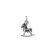 Carica l&#39;immagine nel visualizzatore di Gallery, Charm in Argento 925 Mini Cavallo A Dondolo Raspini 10924
