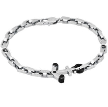 Cargar imagen en el visor de la galería, Pulsera de hombre en acero 316L 2Jewels Navy 231414
