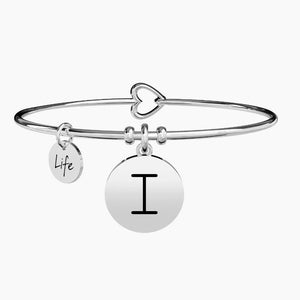 Kidult 231555 women's steel letter bracelet