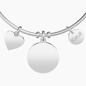 Set di due bracciali da donna in acciaio Mama-Figlia Kidult 231578