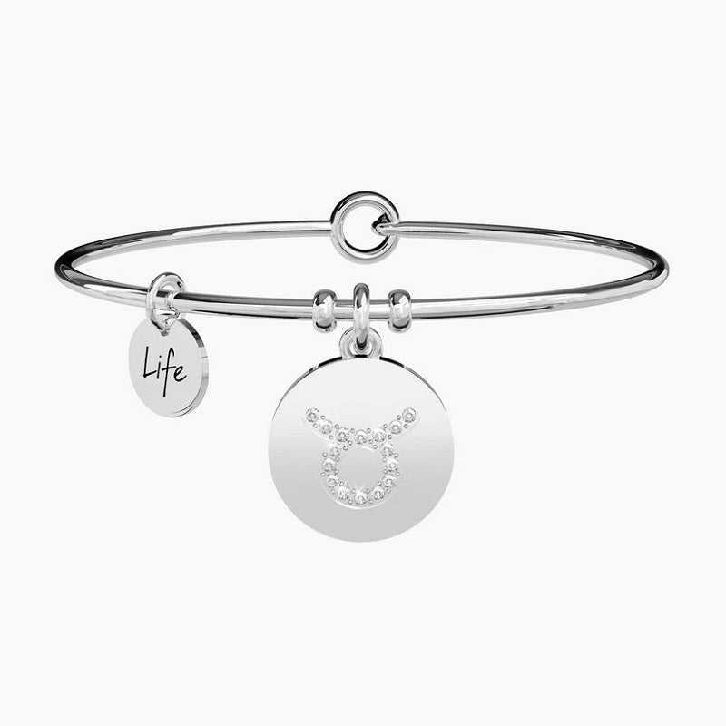 Bracciale da donna in acciaio ciondolo Toro Kidult 231580