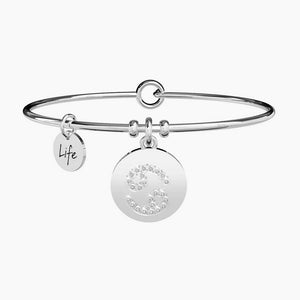 Bracciale da donna in acciaio ciondolo Cancro Kidult 231582