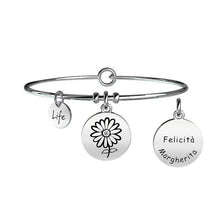 Carica l&#39;immagine nel visualizzatore di Gallery, Bracciale da donna in acciaio ciondolo Margherita Kidult 231612
