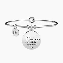 Carica l&#39;immagine nel visualizzatore di Gallery, Bracciale da donna in acciaio ciondolo tondo Kidult 231663
