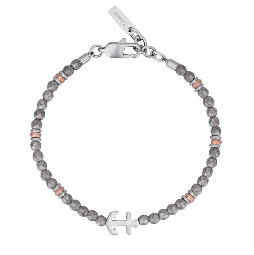 Bracciale da uomo 2Jewels Hematite 231963