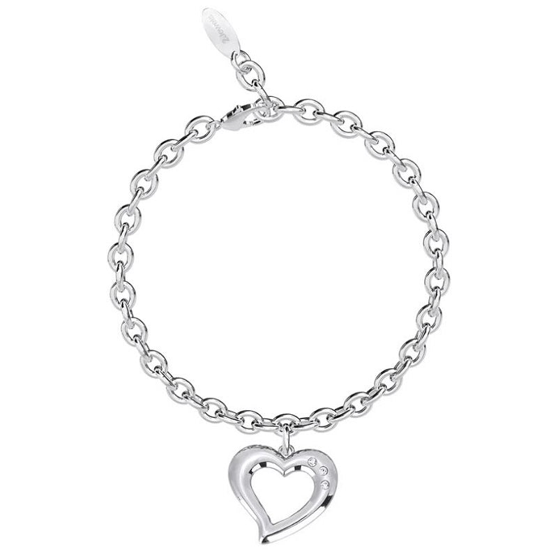 Bracciale da donna in acciaio 316L 2Jewels Mon Amour 232047