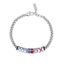 Carica l&#39;immagine nel visualizzatore di Gallery, Bracciale da uomo 2Jewels Navy 232074
