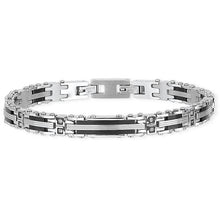 Carica l&#39;immagine nel visualizzatore di Gallery, Bracciale da uomo in acciaio 316L 2Jewels Gentleman 232195
