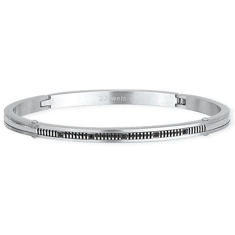 2Jewels Police Pulsera de hombre de acero 316L 232199