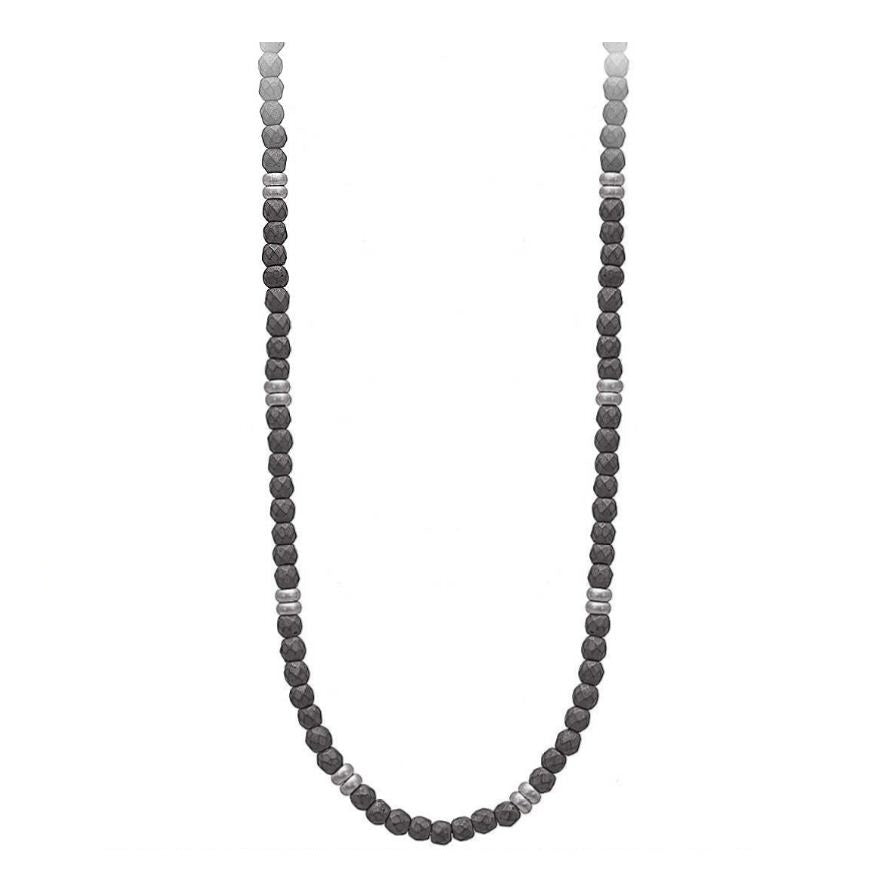 2Jewels Hematite men's necklace 251602