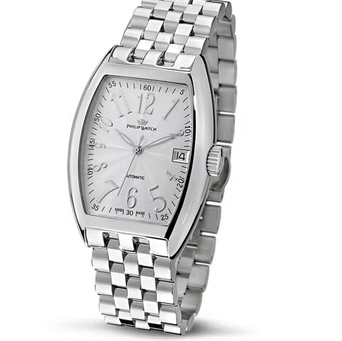 Philip Watch Men's R8273985015 Panama Swiss-Quartz Silver Dial Watch :  Amazon.in: Fashion