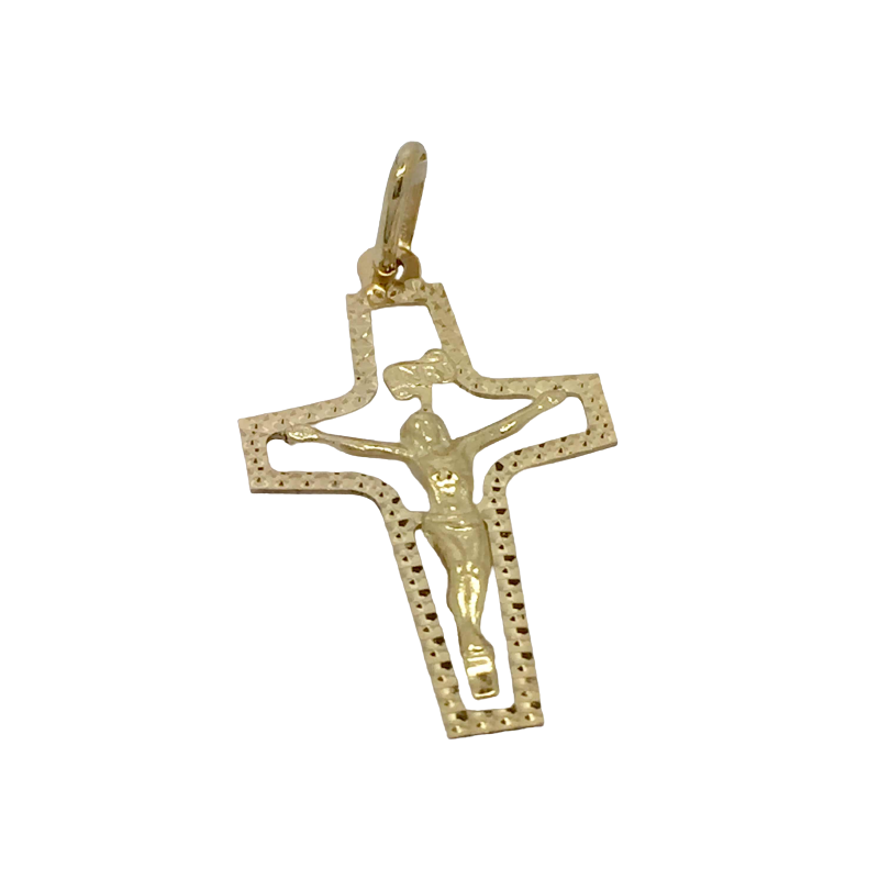 Cross Pendant in 18 kt 476 Gold