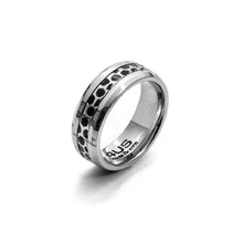 Load image into Gallery viewer, 4US Cesare Paciotti Grating Steel Men&#39;s Ring 4UAN2066
