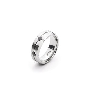 Anello da uomo in acciaio 4US Cesare Paciotti 4UAN4553/26