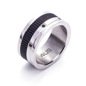 Anello da uomo in acciaio 4US Cesare Paciotti 4UAN5169/22