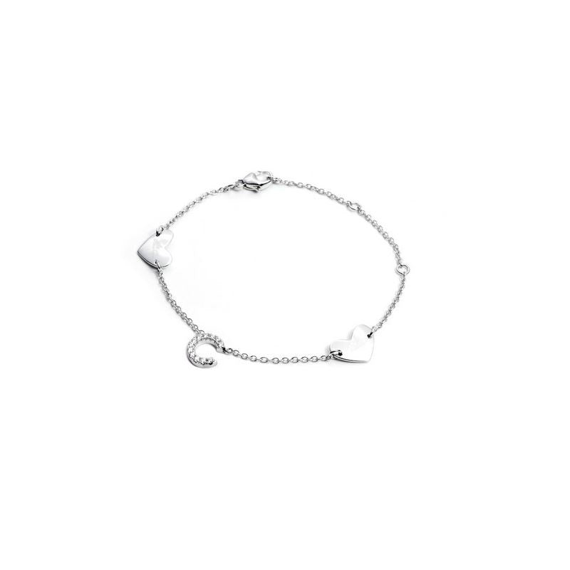 Bracciale da donna 4US Cesare Paciotti Lettera C 4UBR2450W