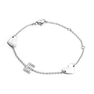 Bracciale da donna 4US Cesare Paciotti Lettera E  4UBR2452W
