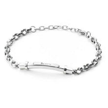 Carica l&#39;immagine nel visualizzatore di Gallery, Bracciale da uomo Cesare Paciotti 4US Hexagon 4UBR3291
