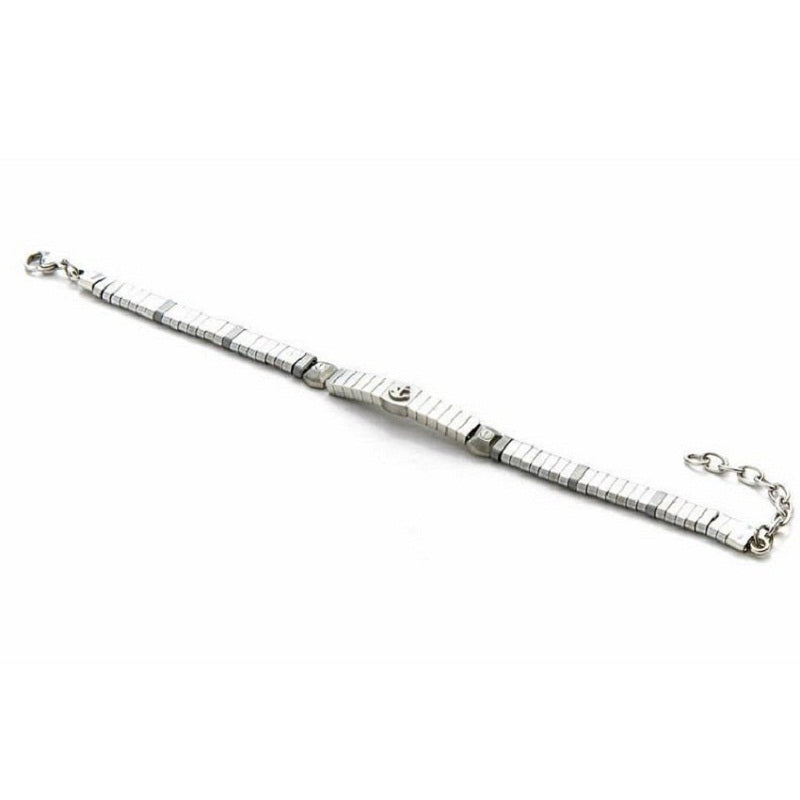 Bracciale da uomo Cesare Paciotti 4US Hematite 4UBR3542