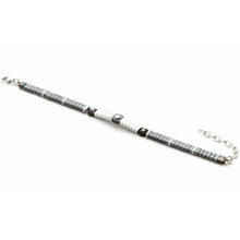 Carica l&#39;immagine nel visualizzatore di Gallery, Bracciale da uomo Cesare Paciotti 4US Hematite 4UBR3547
