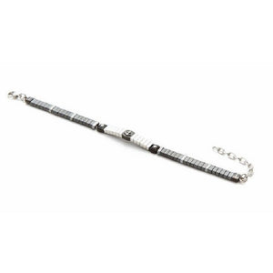 Bracciale da uomo Cesare Paciotti 4US Hematite 4UBR3548