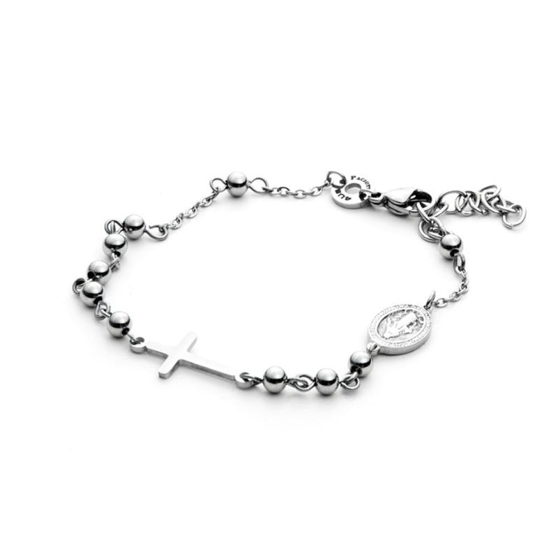 Pulsera de hombre 4US Cesare Paciotti Rosario 4UBR3746