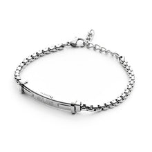 Carica l&#39;immagine nel visualizzatore di Gallery, Bracciale da uomo 4US Cesare Paciotti Plate 4UBR3797
