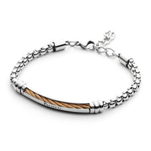 Carica l&#39;immagine nel visualizzatore di Gallery, Bracciale da uomo 4US Cesare Paciotti Torcion 4UBR3804
